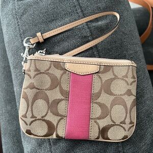 Coach wristlet